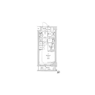 AXAS西新宿アジールコート【3階】の間取り