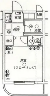菱和パレス池袋本町【3階】の間取り