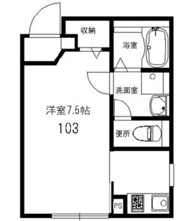 ラ・ルース・ヴェルデ【1階】の間取り