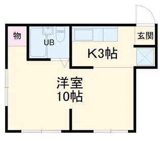 ガーデンハイム【1階】の間取り