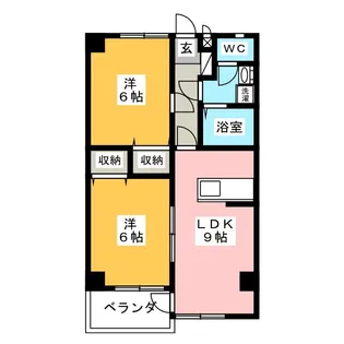 インペリアルハイツHIRO【3階】の間取り