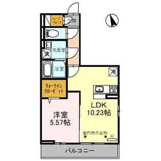 ルピナス【3階】の間取り