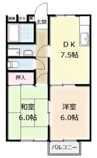 コーポイトウ【2階】の間取り