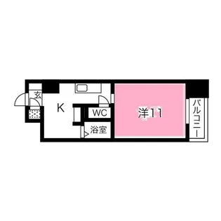 プリマヴェール名駅シュール【7階】の間取り