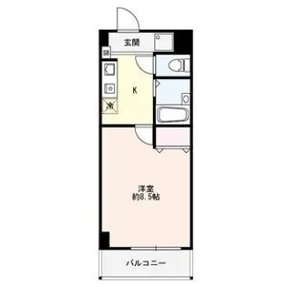 APEX FLAT【5階】の間取り