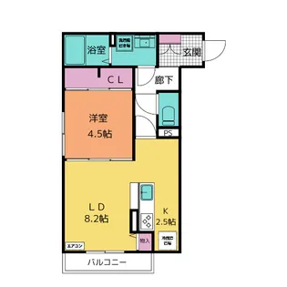 G‐HOPE【2階】の間取り