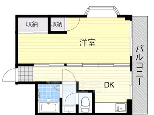 スタンドアップ桑津【2階】の間取り