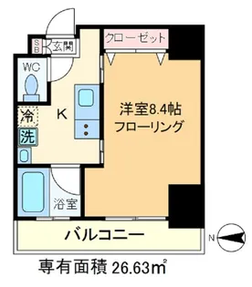 リーフコンフォート赤羽【3階】の間取り