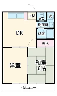 マンションセンチュリー【2階】の間取り