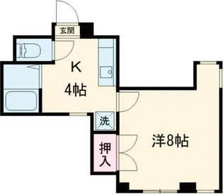 網元マンション【3階】の間取り