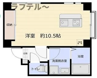 ビルズ吉祥西所沢駅前【3階】の間取り