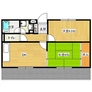 サンドウェルあきる野【3階】の間取り