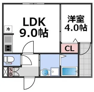 H-maison平野II【2階】の間取り