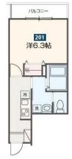 トコヴィラージュ作草部【2階】の間取り