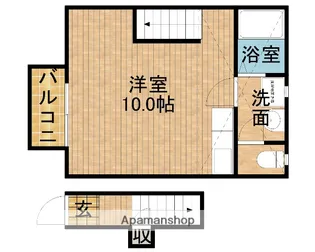 パークガーデン海老塚【2階】の間取り