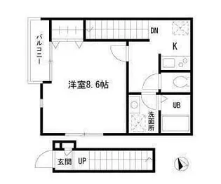 パル杉並【2階】の間取り