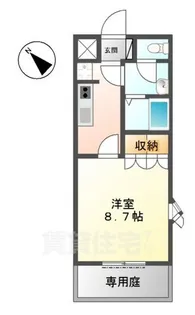 ラフォーレ【1階】の間取り