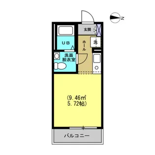 OCレジデンス川崎【1階】の間取り