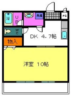 ポポラート 泉【2階】の間取り