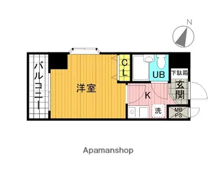 ライオンズマンション錦糸町第8【6階】の間取り