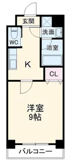アマーレ東海通【7階】の間取り
