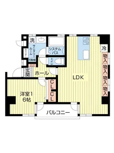 ビクセル平塚【3階】の間取り