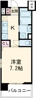 フィオレ・レジデンス出島海岸通【10階】の間取り