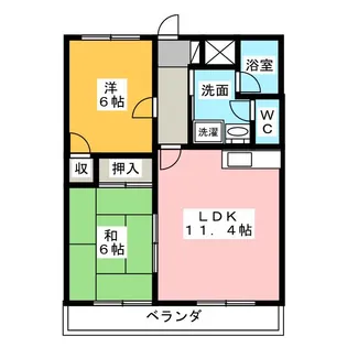 プログレス【1階】の間取り