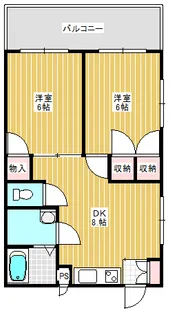 清水ビル【3階】の間取り