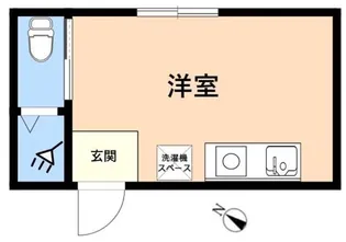 TOKYOβ竹ノ塚10【1階】の間取り