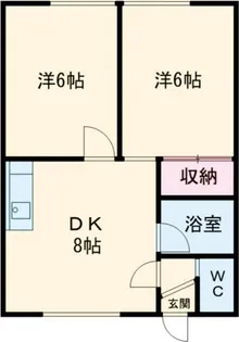 ラ.レイII【1階】の間取り