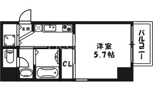 I-DIL NAKANOSHIMA EAST【13階】の間取り