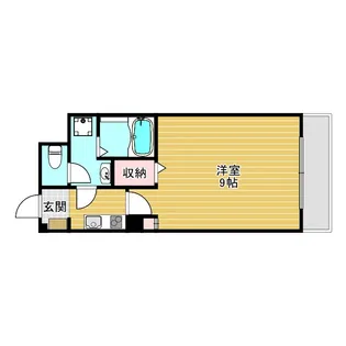N緑地【1階】の間取り