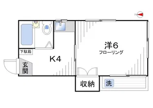 メゾン東【1階】の間取り