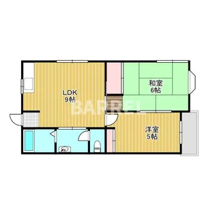 あいみマンションII【2階】の間取り