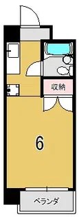 コーポ酒井【3階】の間取り
