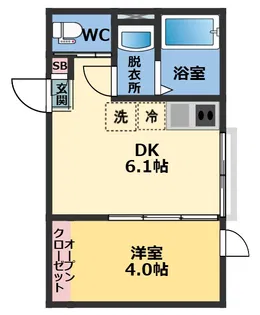 メゾン・ドゥ・アッシュ赤羽【1階】の間取り