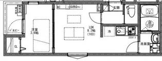 KEIAI RESIDENCE 鳩ヶ谷【3階】の間取り