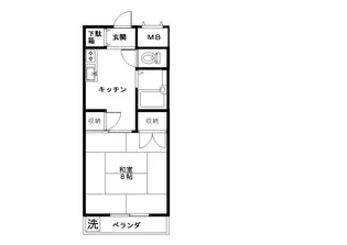 アーバン南浦和【2階】の間取り