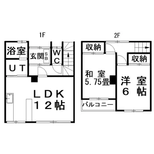 Laguna Verde【1階】の間取り