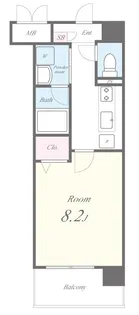 Forester一樹【5階】の間取り