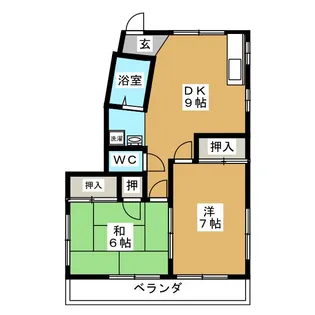 鈴木マンション【3階】の間取り