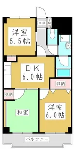 チェスターハウス川口【7階】の間取り