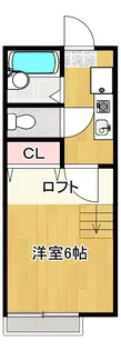 スマイル ハピネス【2階】の間取り