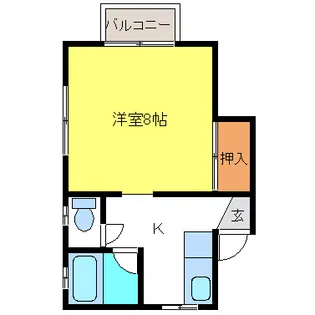チェリーハウス【1階】の間取り