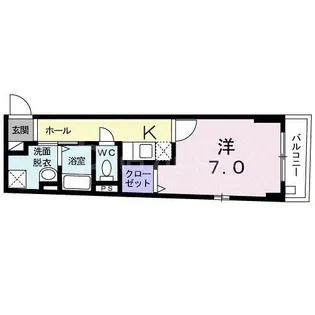 セレッソ マサキ【4階】の間取り