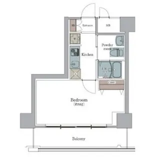 エルプレイス堺【3階】の間取り