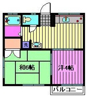 シティハイム・フヂエールII【2階】の間取り