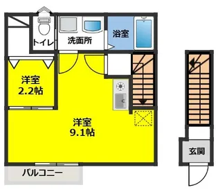 Ehre(エーレ)【2階】の間取り