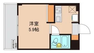 ベル―ド市川【2階】の間取り